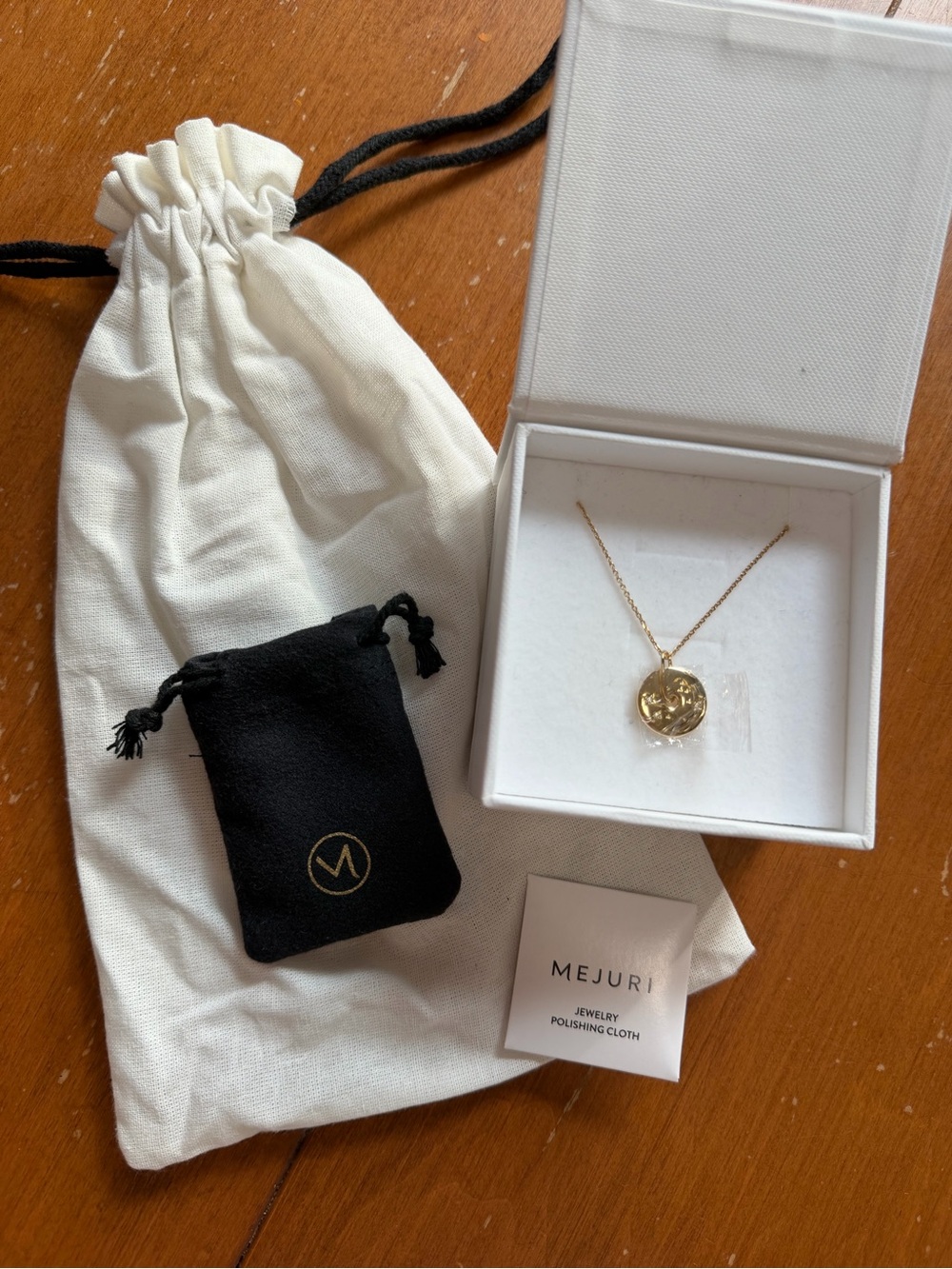 Mejuri Gold Gemini Necklace